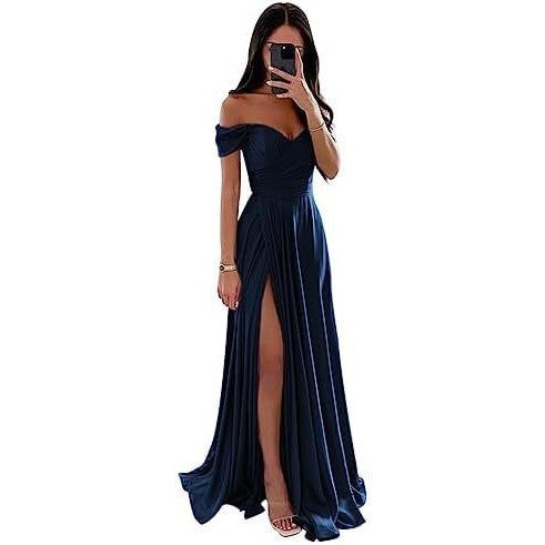 Vestido de dama de honor de concierto de temperamento de banquete solo