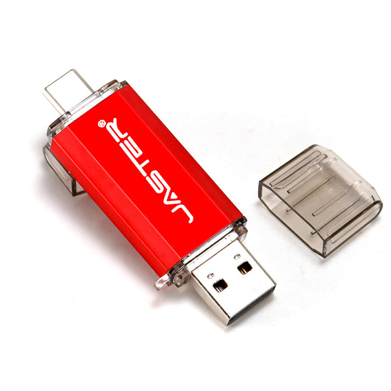 Unidad USB USB-C de doble cabezal, doble uso, para teléfono móvil, tipo C 3.0, regalo