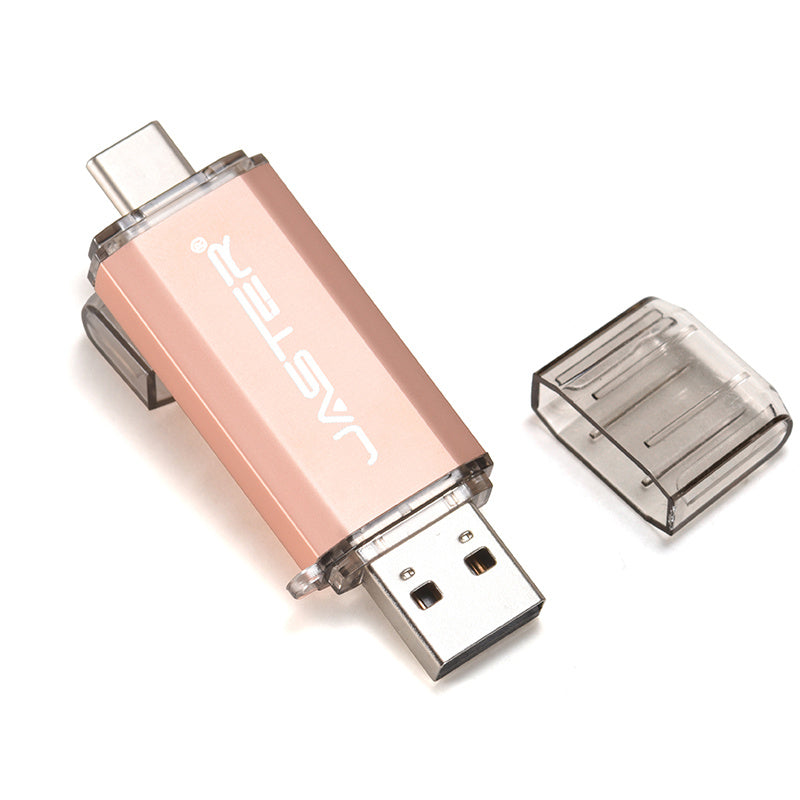 Unidad USB USB-C de doble cabezal, doble uso, para teléfono móvil, tipo C 3.0, regalo