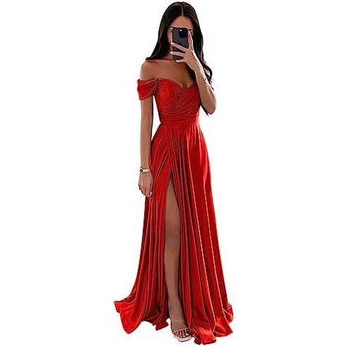 Vestido de dama de honor de concierto de temperamento de banquete solo